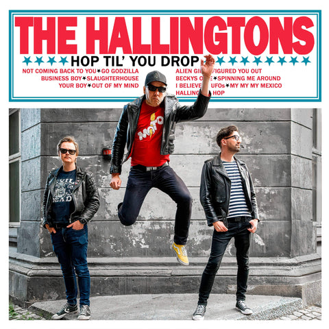Hallingtons, The - Hop Til' You Drop LP (limited white vinyl)