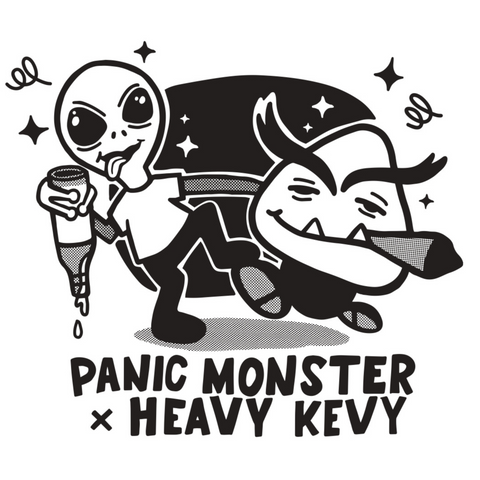 Various - Panic Monster / Heavy Kevy split CD