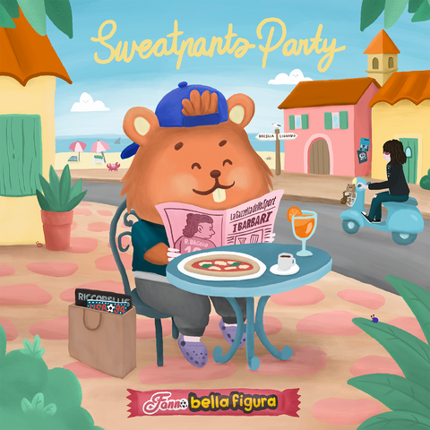 Sweatpants Party - Fanno Bella Figura 12"EP (exclusive Superman Blue vinyl, lmtd 50 copies) PRE-ORDER!