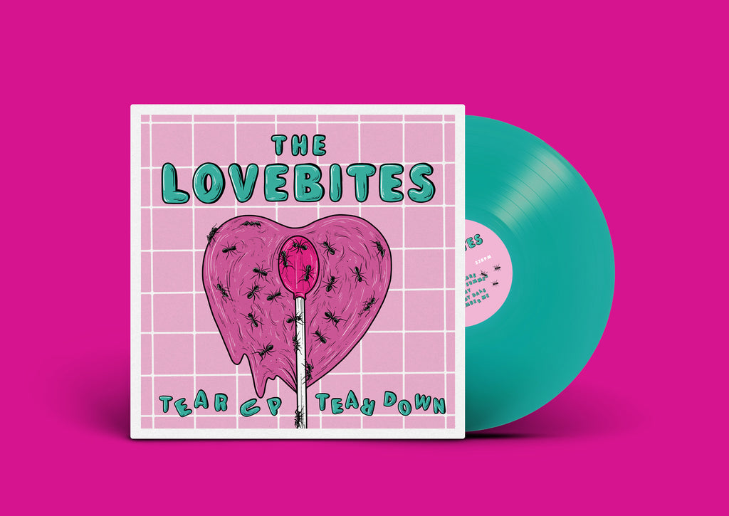 Lovebites, The - Tear Up, Tear Down LP (PRE-ORDER!!! Green vinyl
