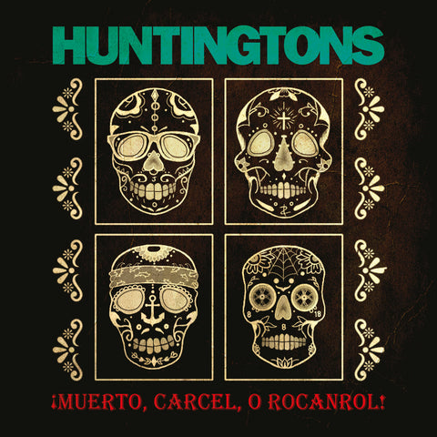 Huntingtons - Muerto, Carcel, O Rocanrol LP