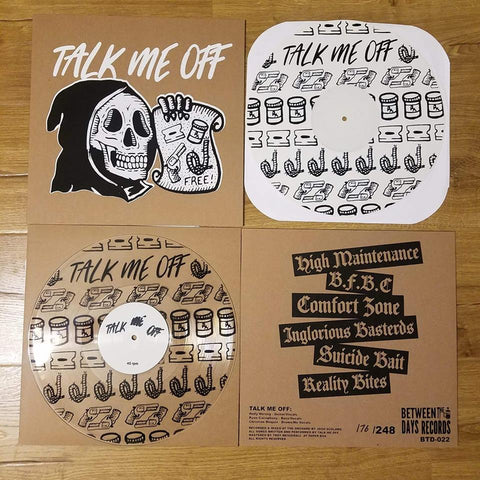 Talk Me Off - S/T (1 sided 12"EP) LP